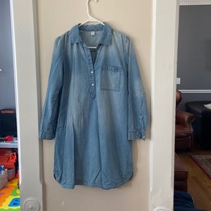Medium Chambray old Navy dress